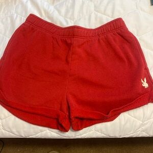 Playboy by Pacsun Red Lounge Shorts